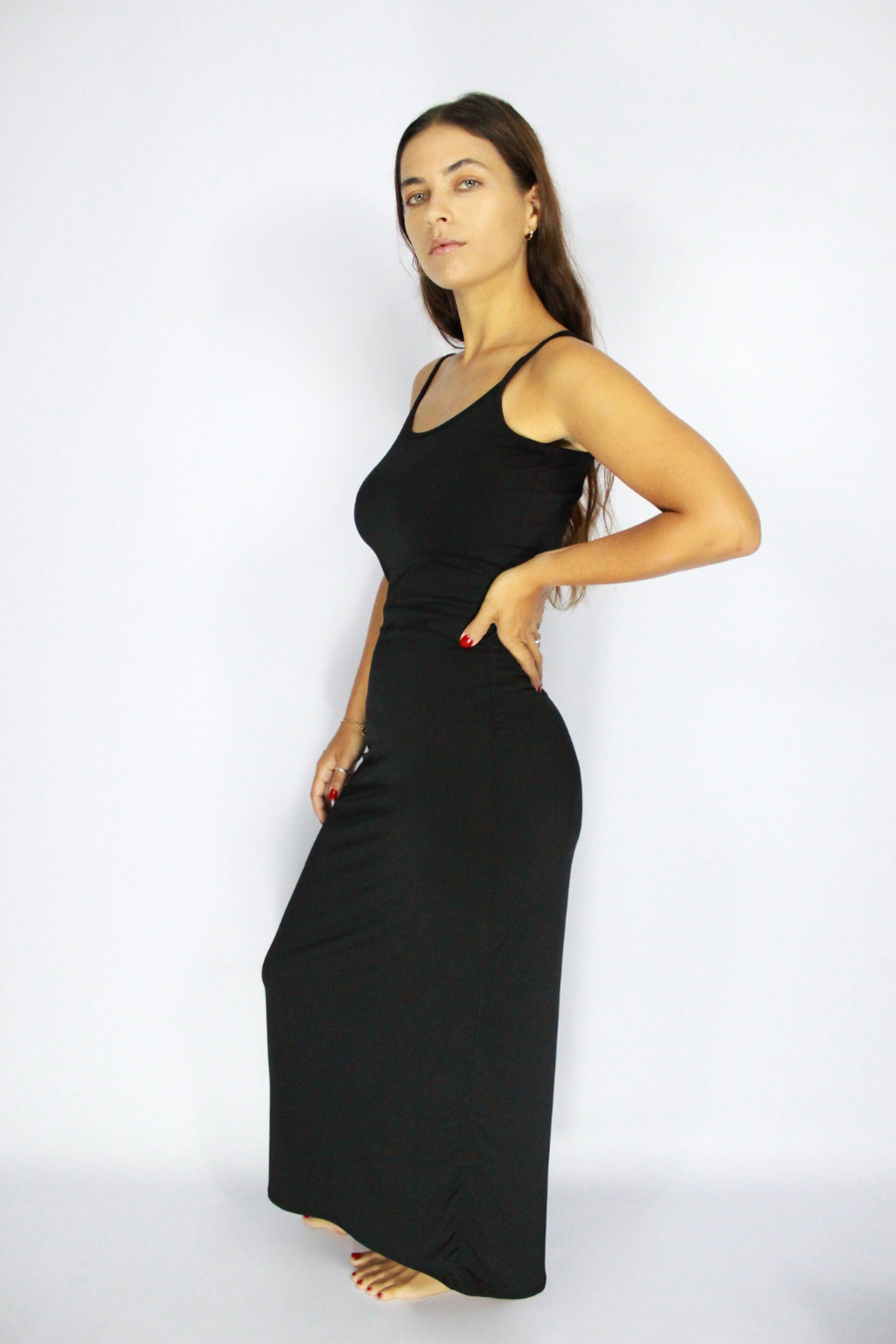 The Bella Dress in Black